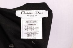 Vintage Christian Dior Galliano 2004 T-shirt in black