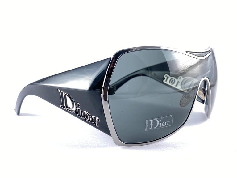 Vintage Christian Dior GAUCHO Extra Large Wrap Galliano Sunglasses