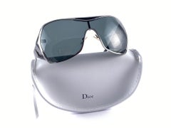 Lunettes de soleil vintage Christian Dior GAUCHO Extra Large Wrap Galliano 2000'S  L'AN 2000