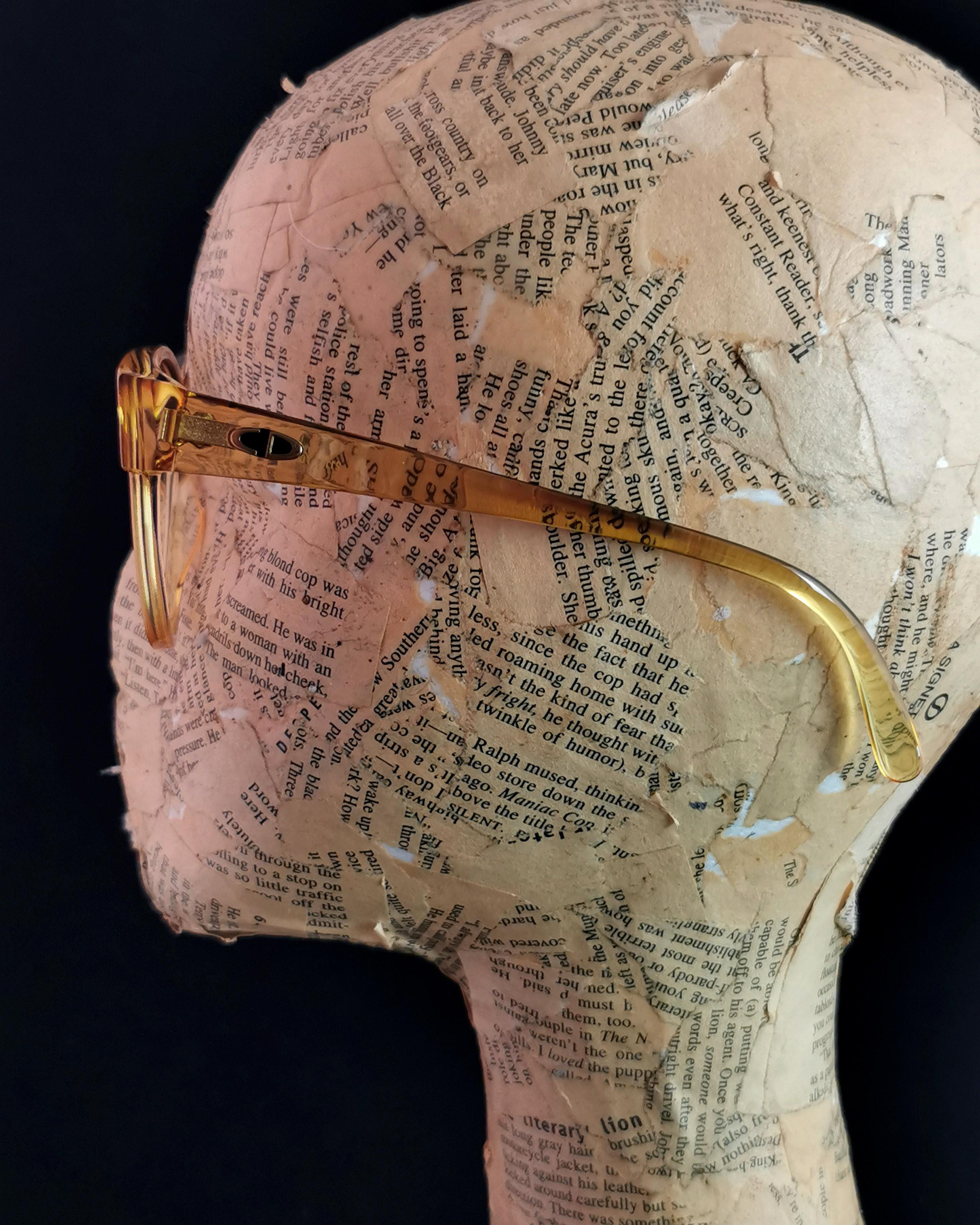 Vintage Christian Dior glasses frames, spectacle frames In Good Condition In NEWARK, GB