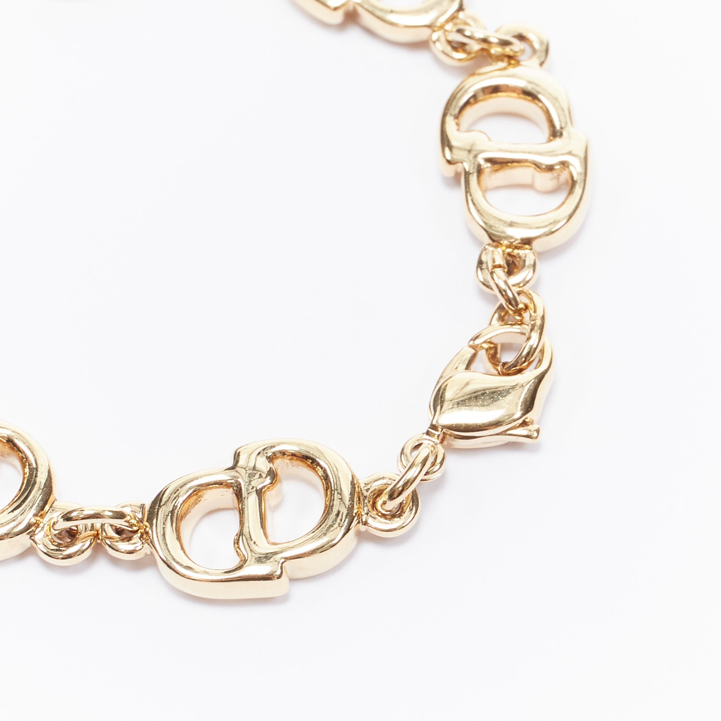 christian dior gold bracelet