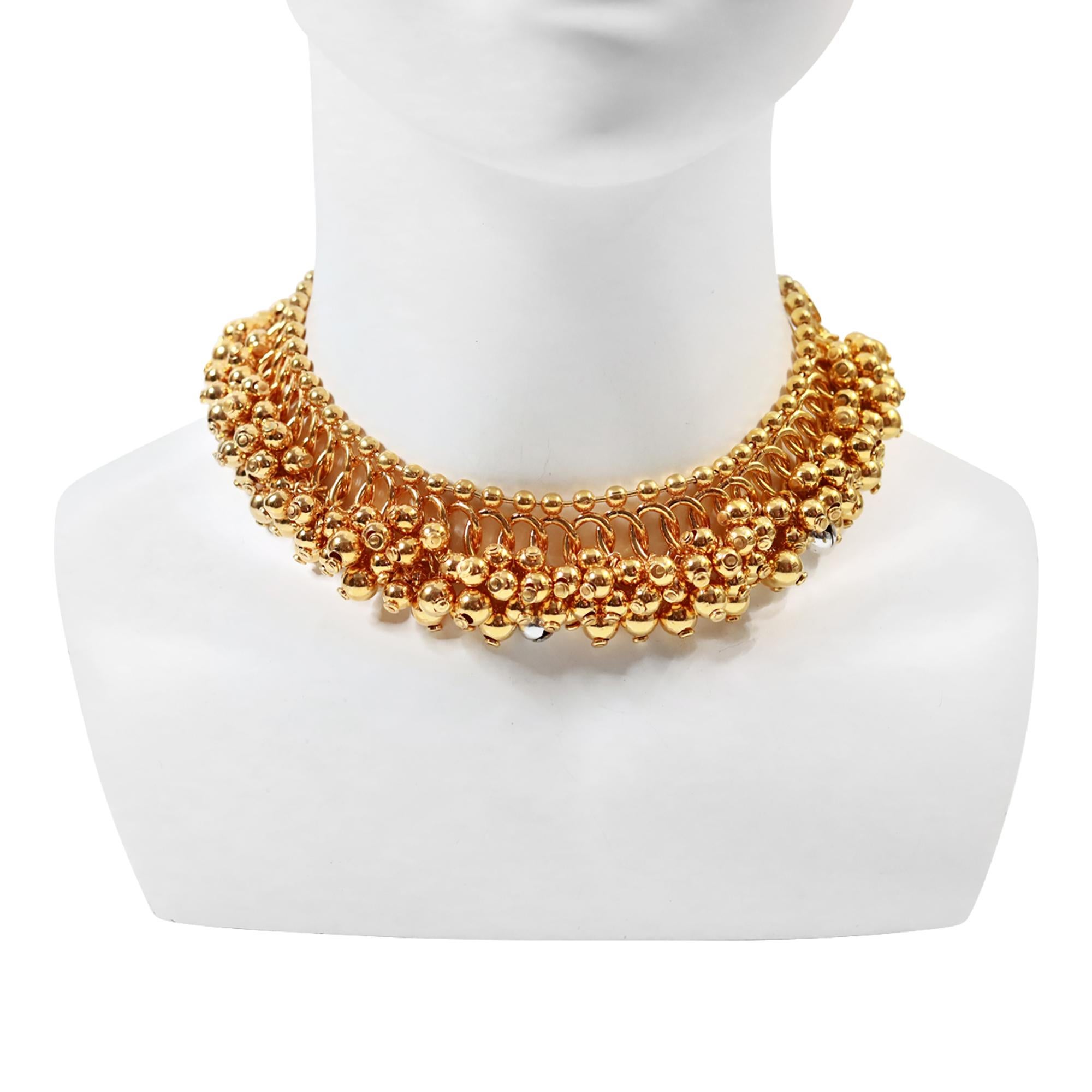 dior dangle necklace