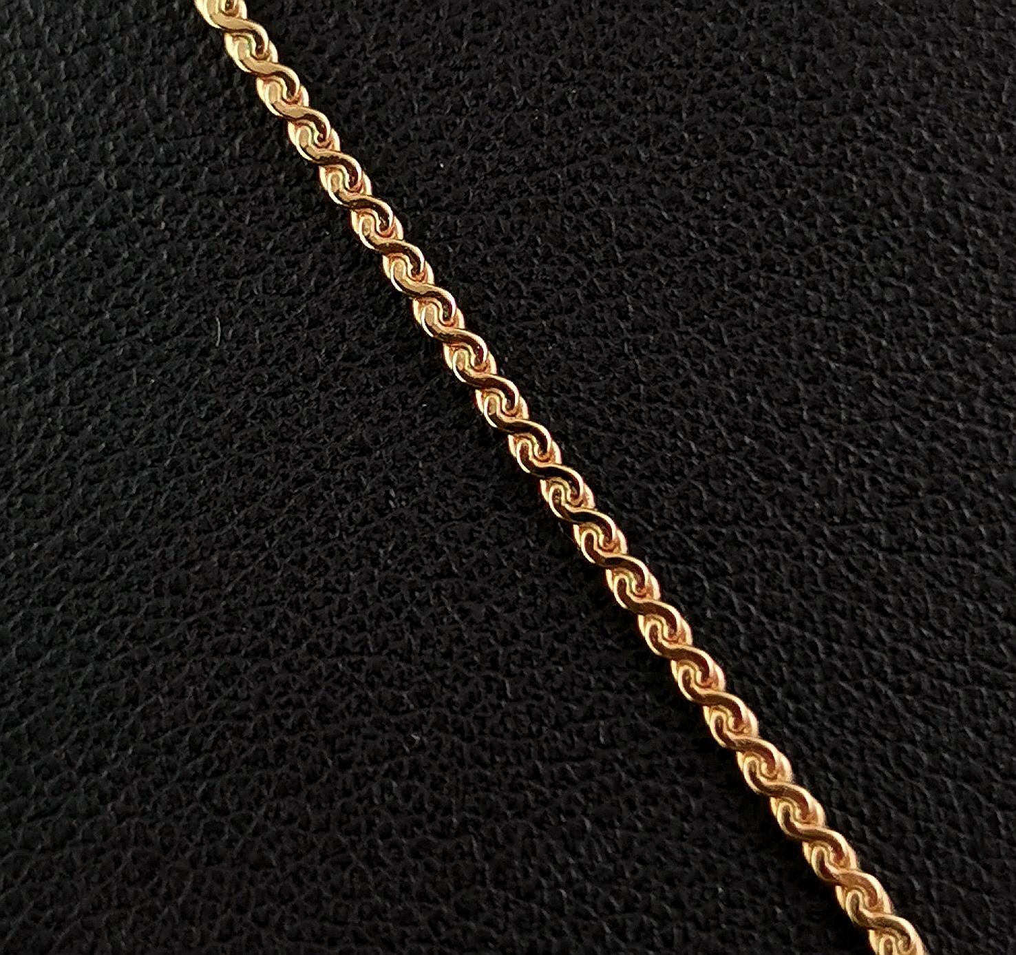  Vintage Christian Dior gold tone diamante logo pendant necklace  For Sale 6