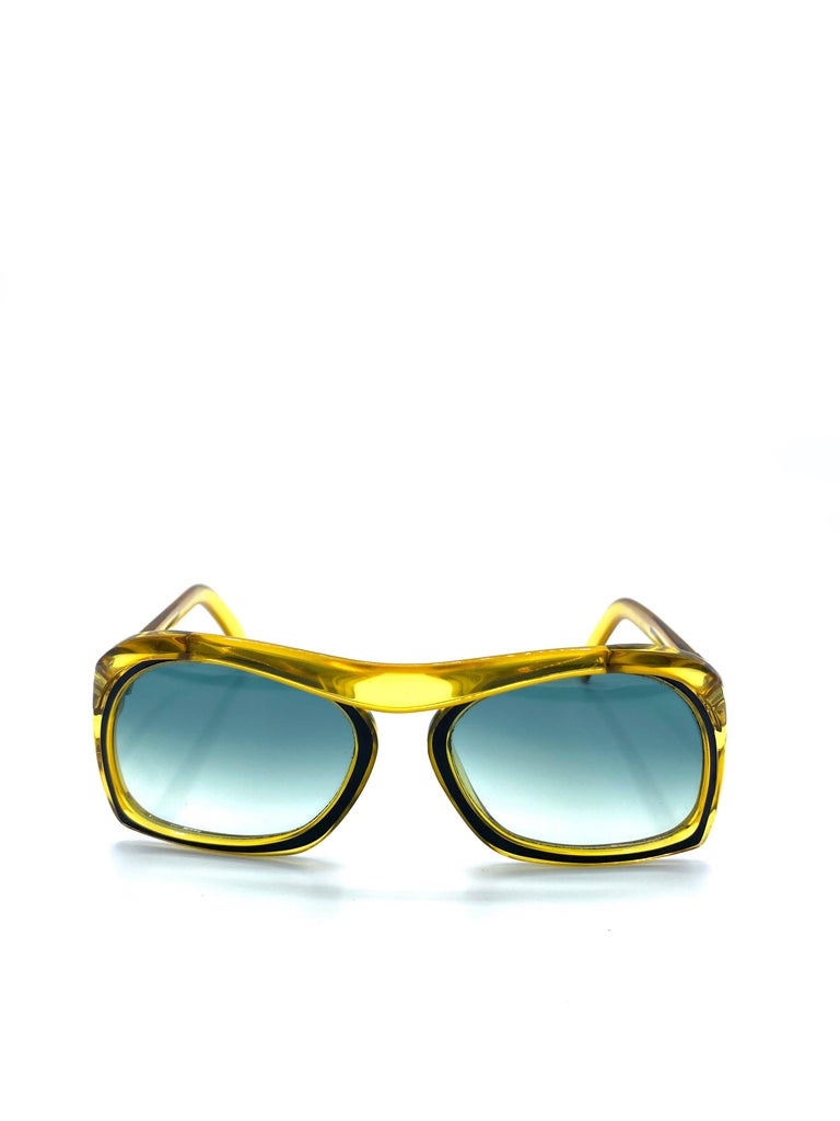 christian dior yellow sunglasses