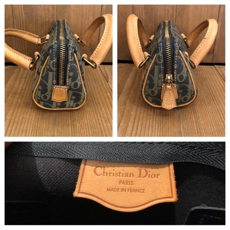 Christian Dior Trotter boston bag Beige Cloth ref.492434 - Joli Closet