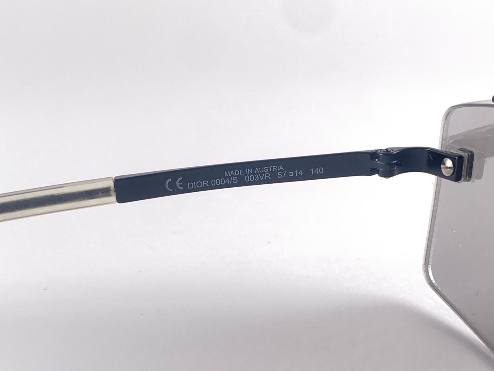 Vintage Christian Dior Homme 0003/s Vintage-Halberrahmen 1990er Jahre Österreich im Zustand „Hervorragend“ im Angebot in Baleares, Baleares