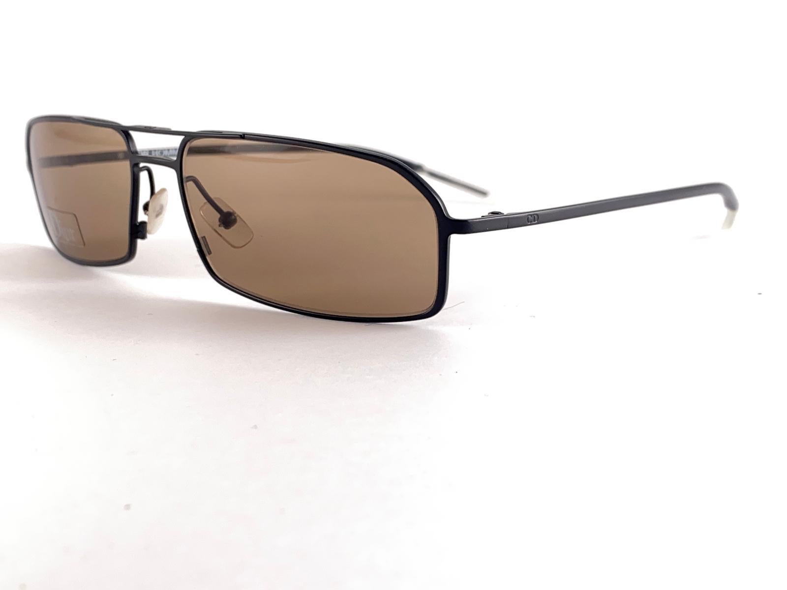 Vintage Christian Dior Homme 0033/s Black Frame 1990's Autriche en vente 1