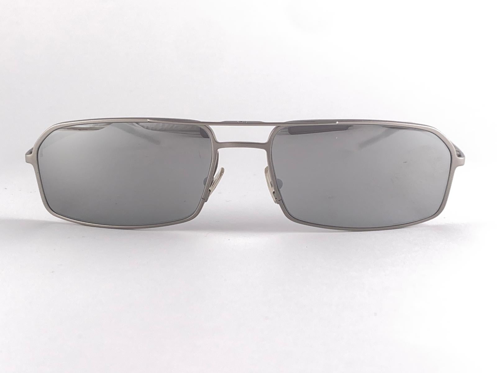 Vintage Christian Dior Homme 0033/s Marco plateado Años 90 Austria en venta 1