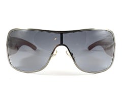 Vintage Christian Dior INDINIGHT 2 Extra Large Wrap Sunglasses Fall 2000 Y2K