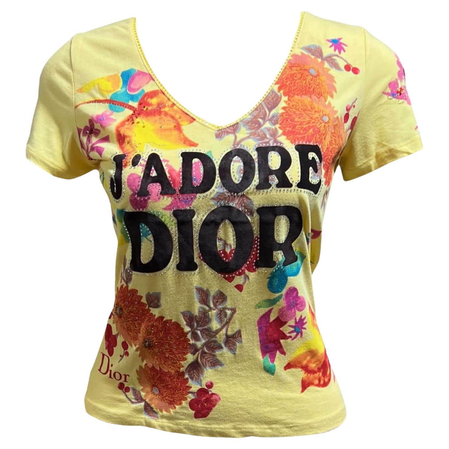 Vintage CHRISTIAN DIOR - J’adore Dior Comic Relief shirt