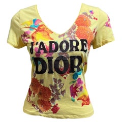 Camisa vintage CHRISTIAN DIOR - J'adore Dior Comic Relief