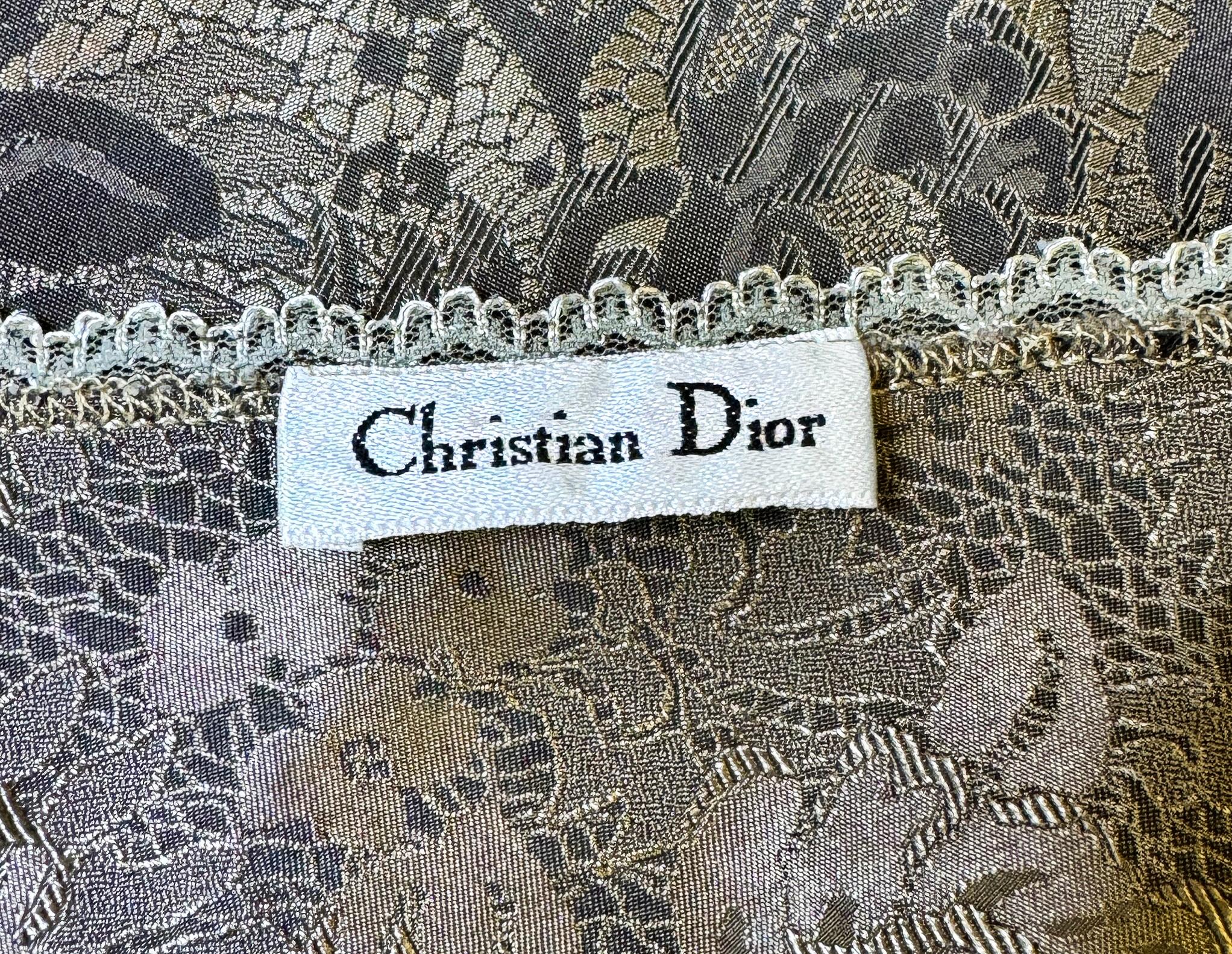 Vintage Christian Dior  Lace Nightgown 1