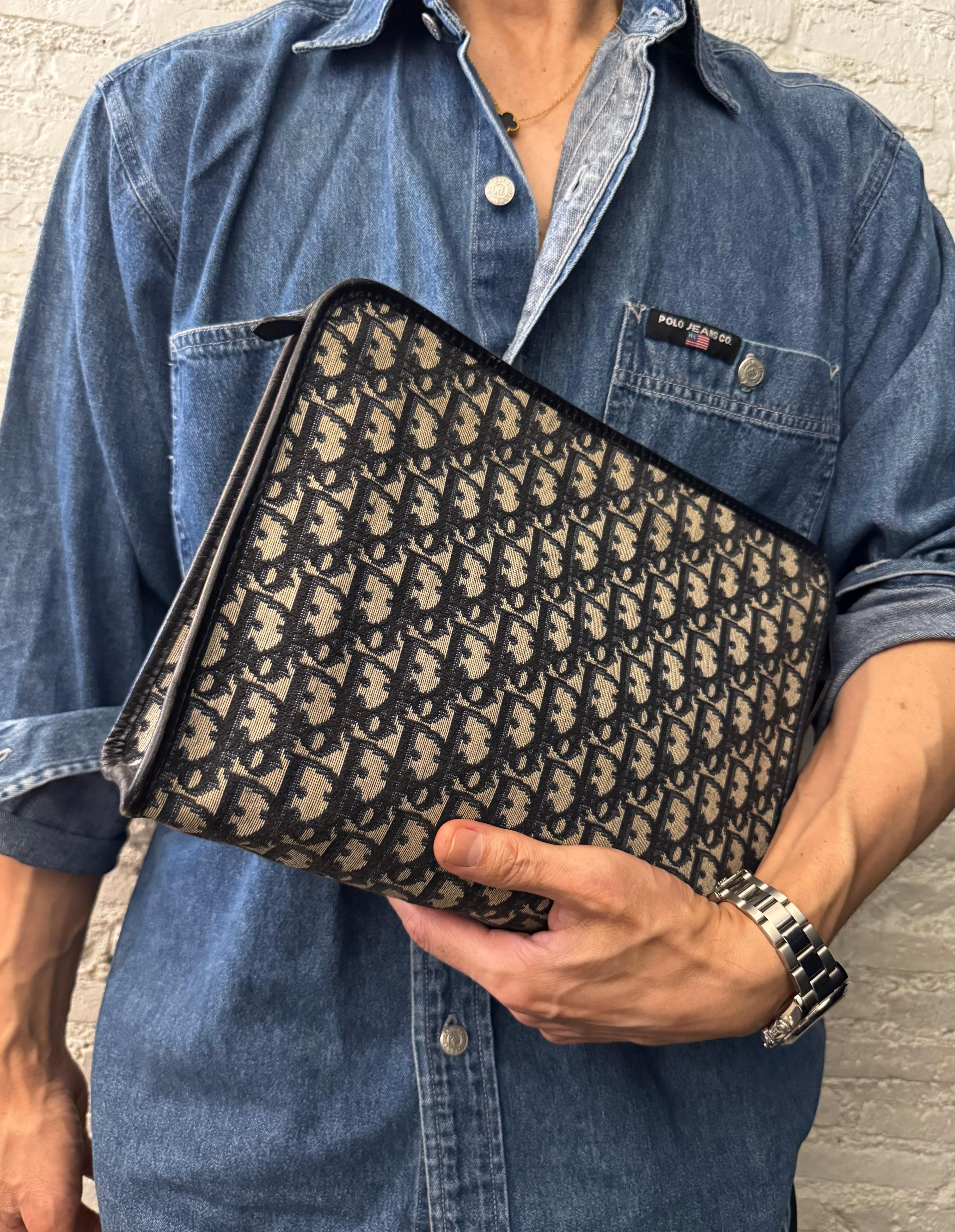 dior trotter clutch