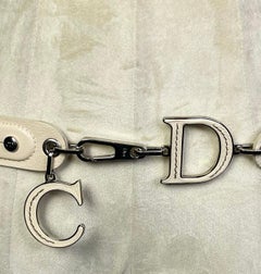 Vintage Christian Dior leather belt