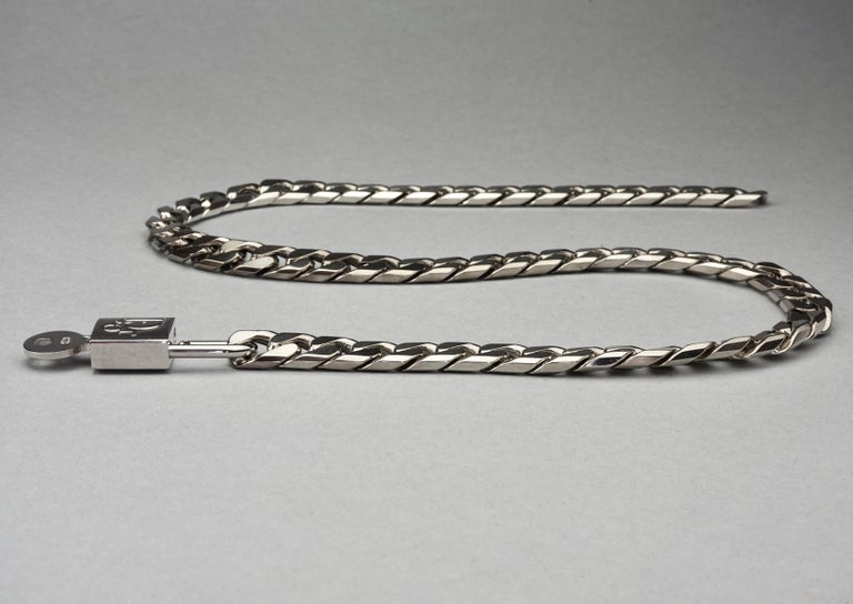 Rework Vintage Silver Dior Lock on Necklace – Relic the Label