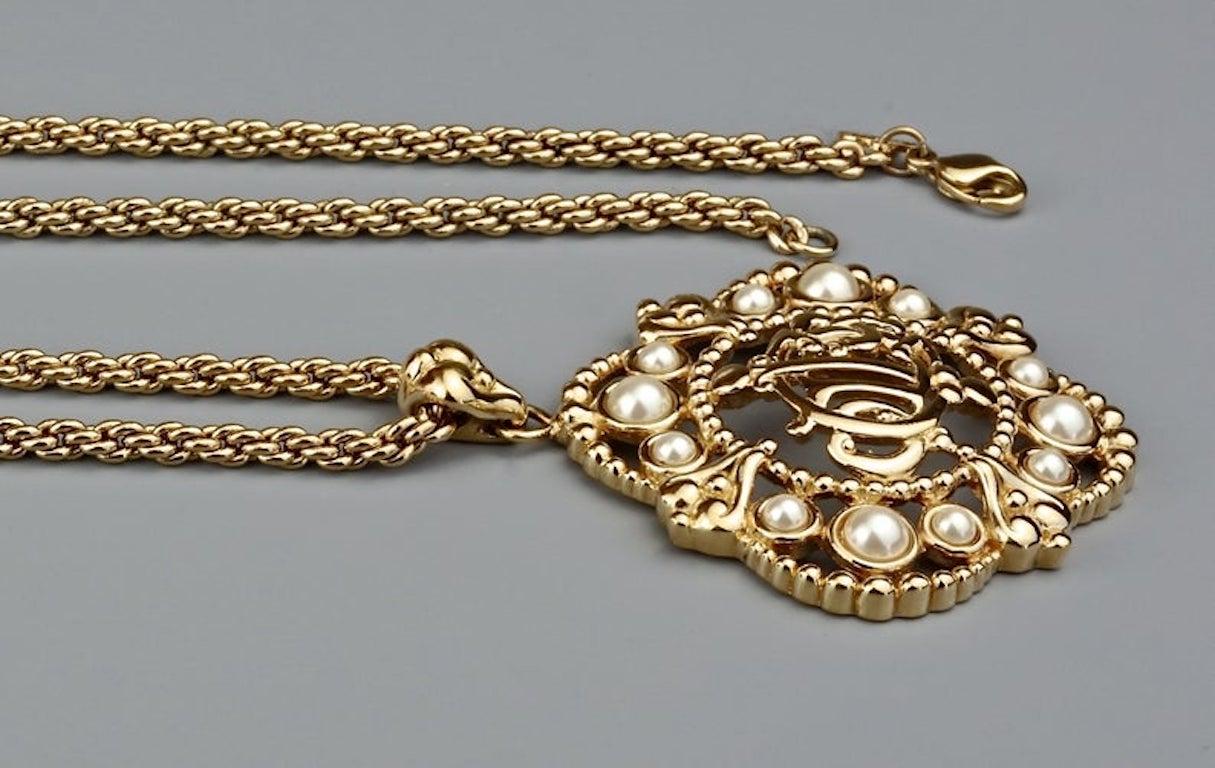 christian medallion necklace