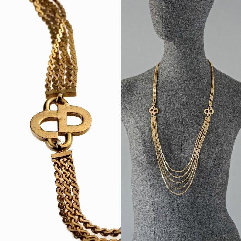 christian dior necklace