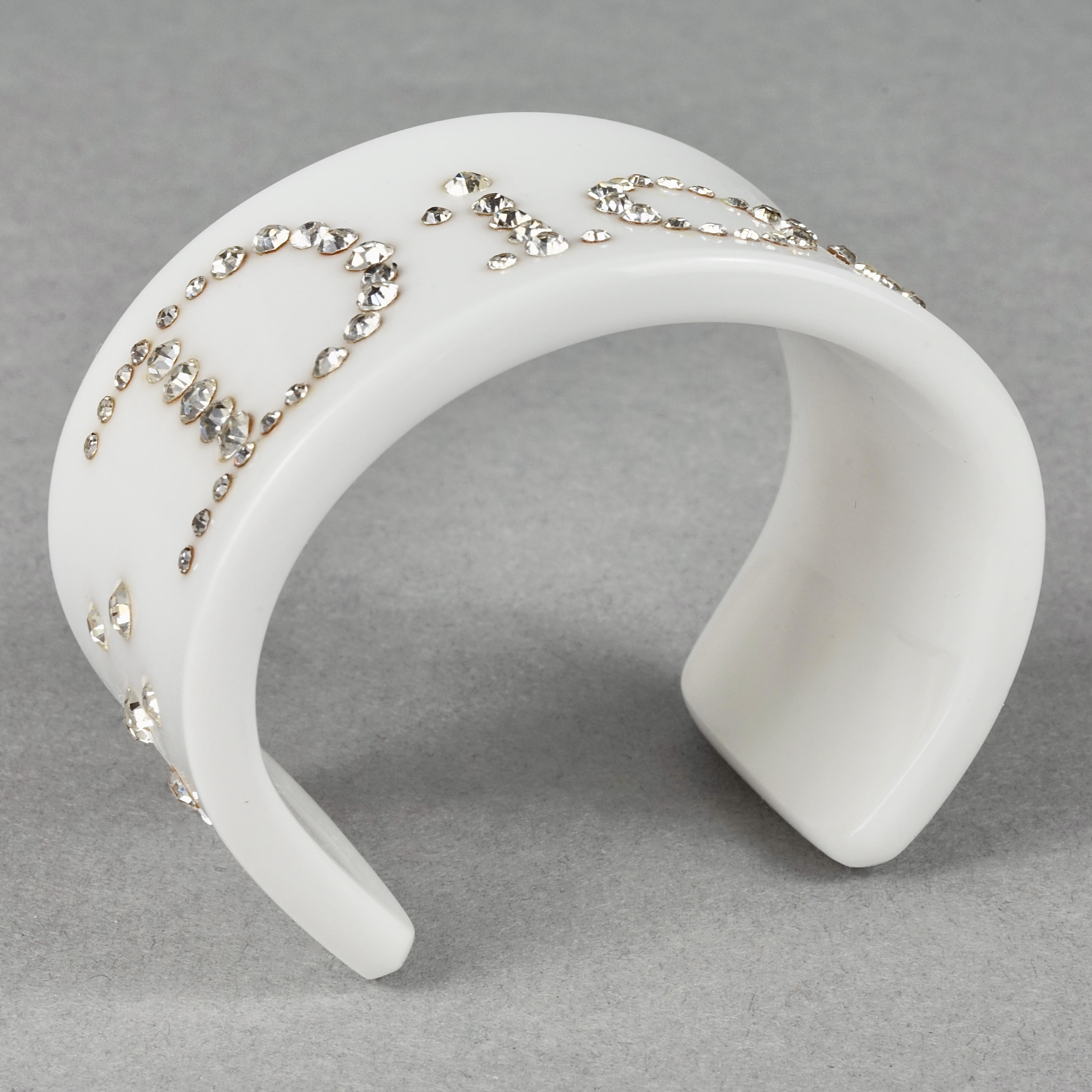christian dior bracelet white