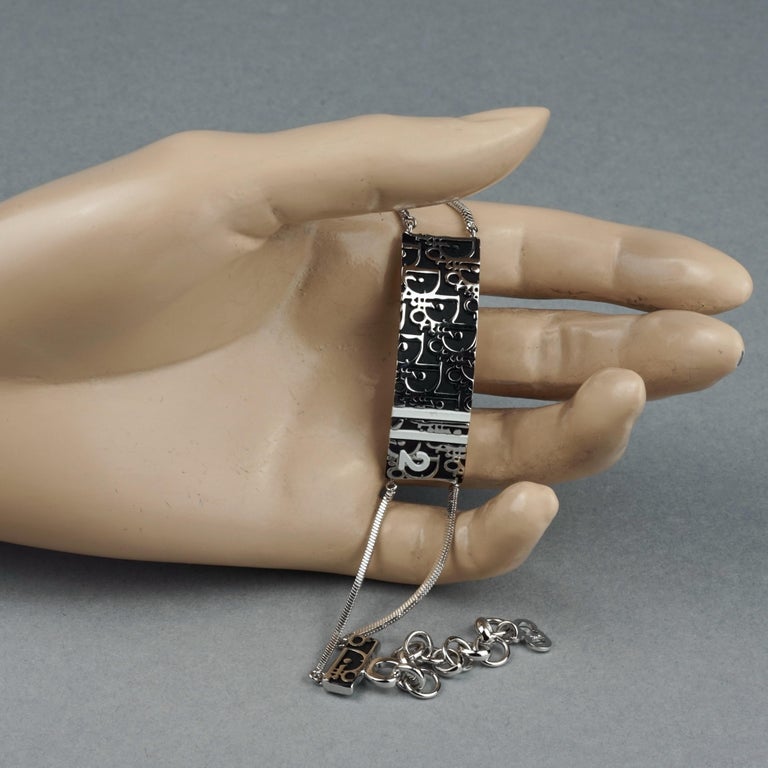 Dior monogram hot sale bracelet