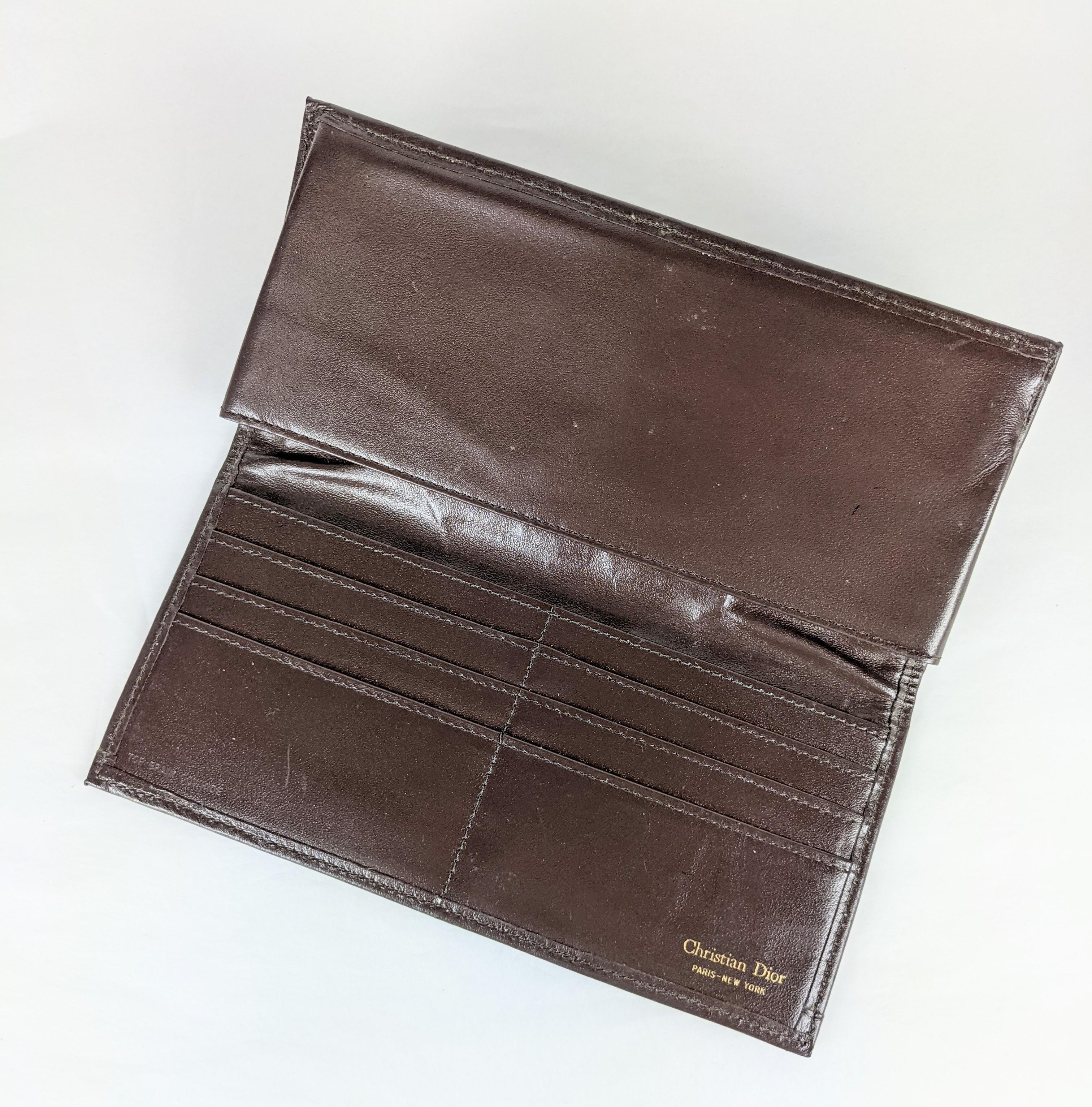 vintage dior wallet