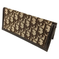 Retro Christian Dior Monogramme Oblique Wallet-Checkbook Cover