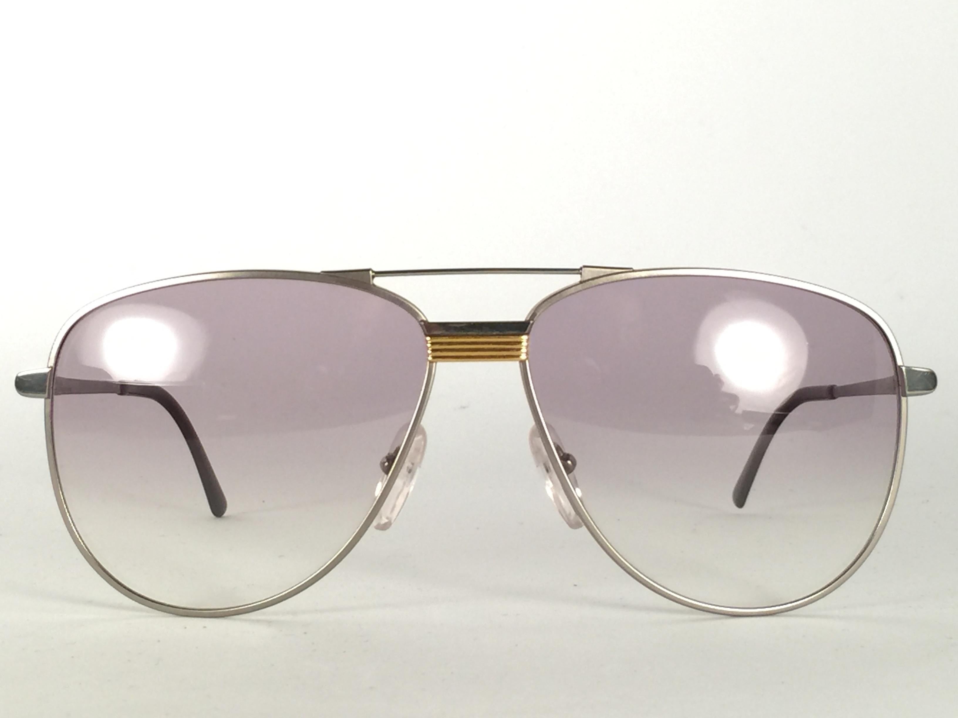 Vintage Christian Dior Monsieur Titanium Optyl Germany Sunglasses In New Condition For Sale In Baleares, Baleares