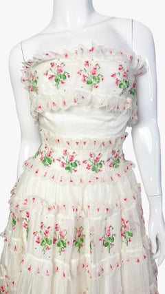 Vintage Christian Dior Museum Cocktail Dress, 1950s