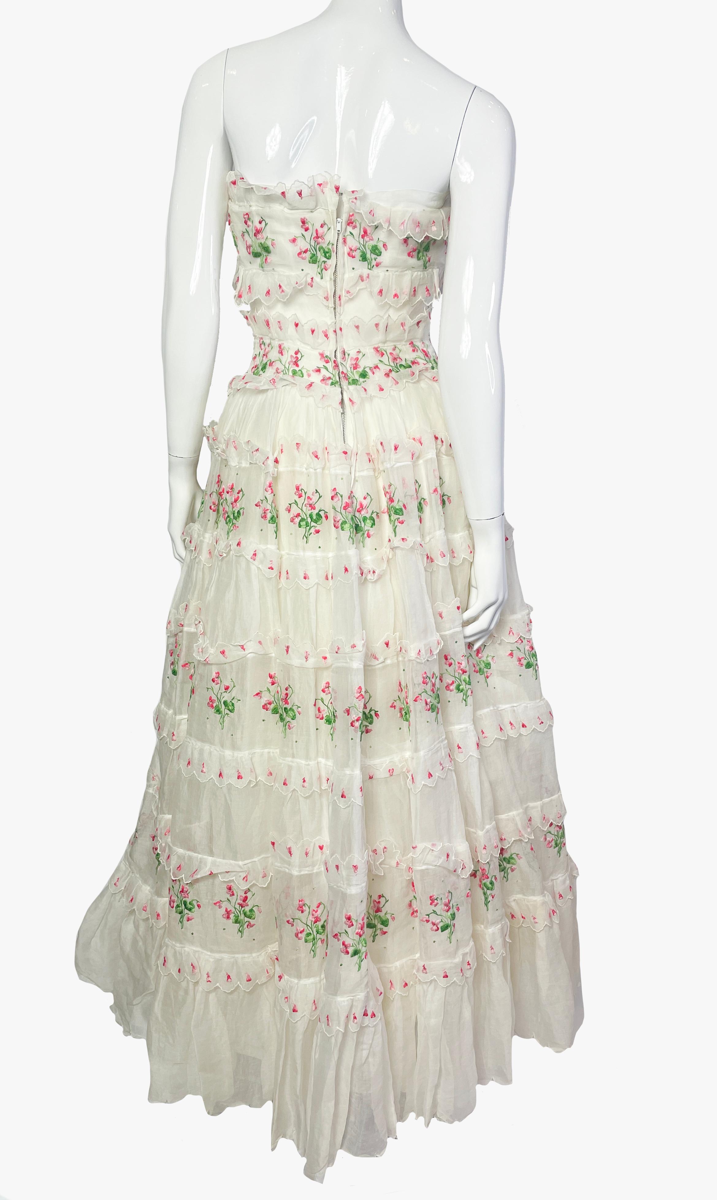 Vintage Christian Dior Museum Cocktail Dress, 1950s  For Sale 1