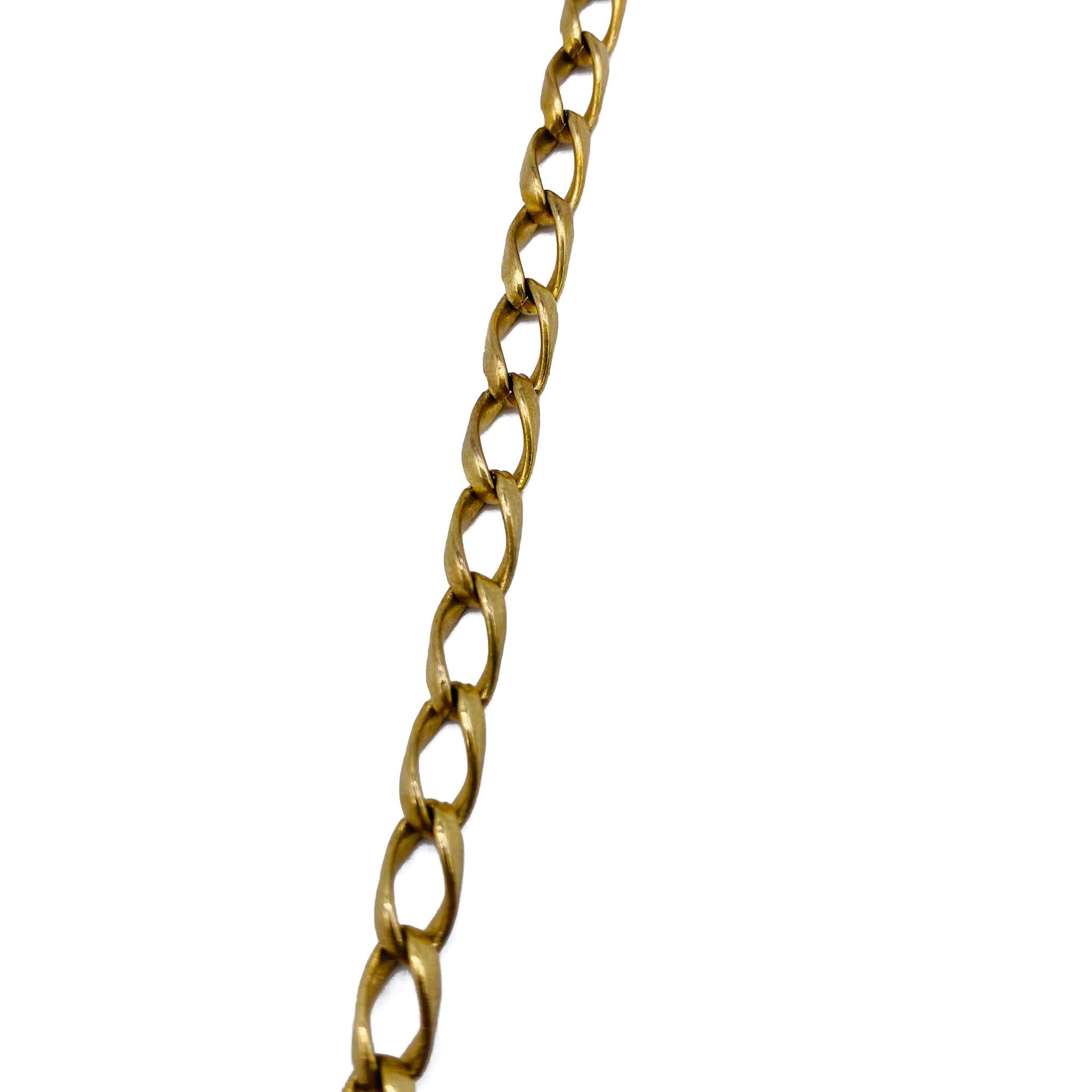 dior tennis chain