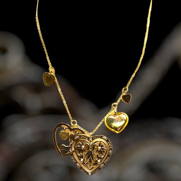 Vintage CHRISTIAN DIOR necklace and bracelet For Sale at 1stDibs