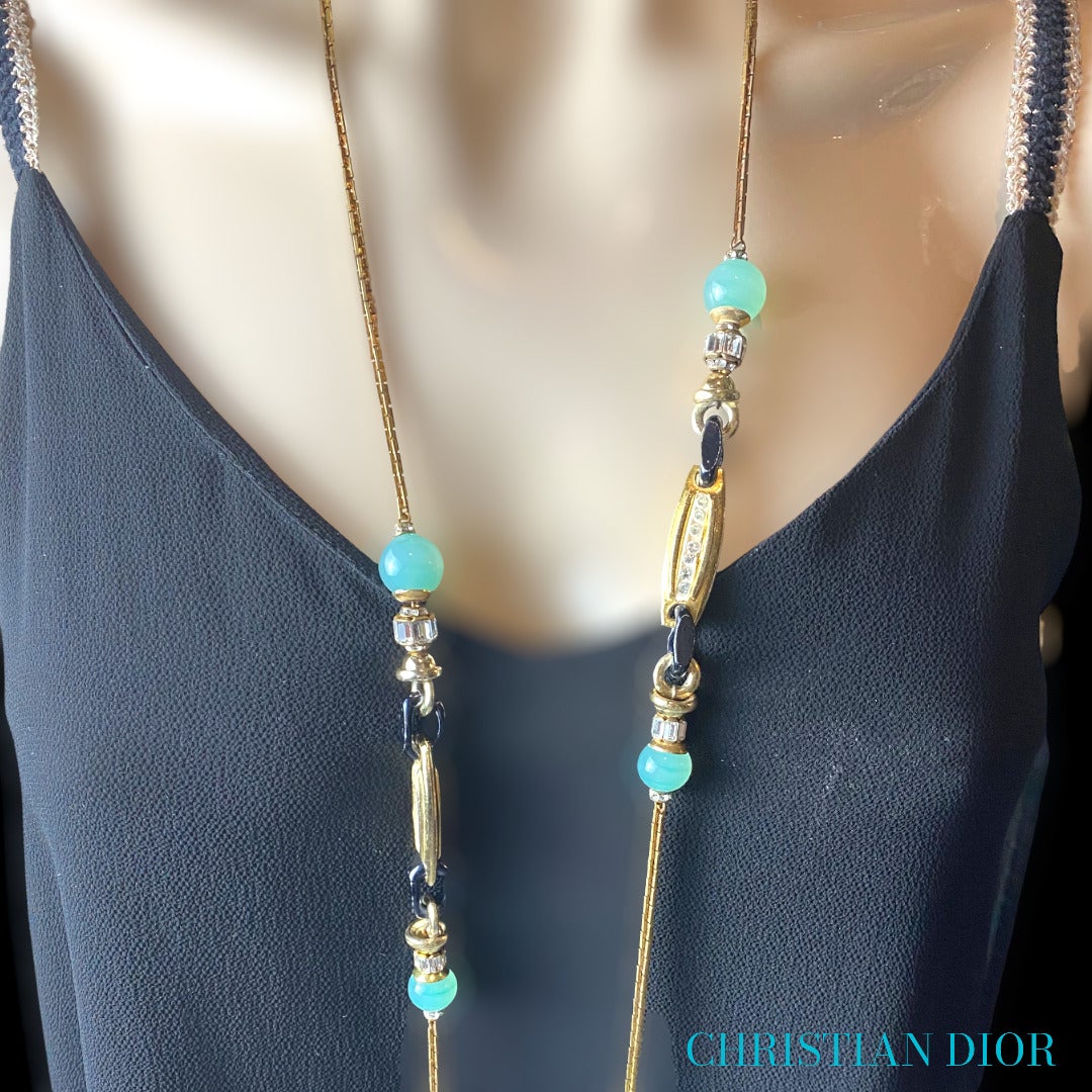 Vintage Christian Dior Necklace For Sale