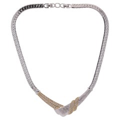 Vintage Christian Dior Necklace with Crystal Accents