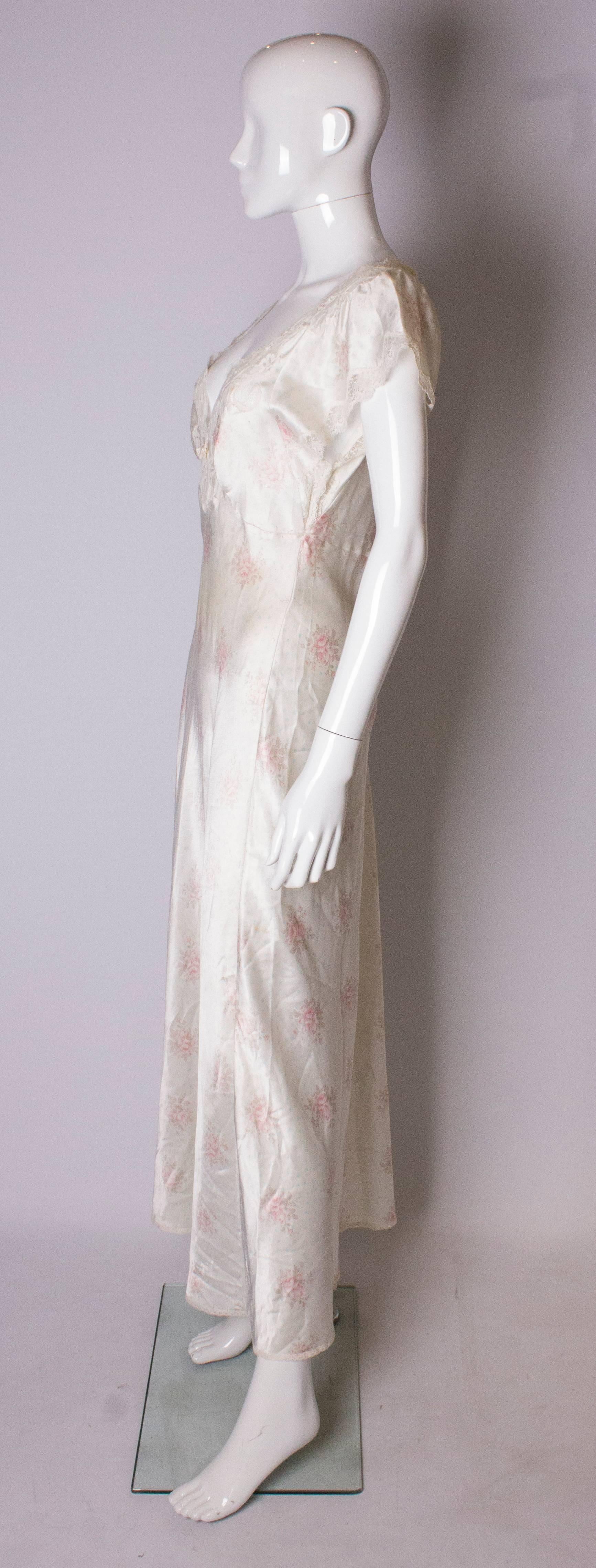 christian dior vintage nightgown