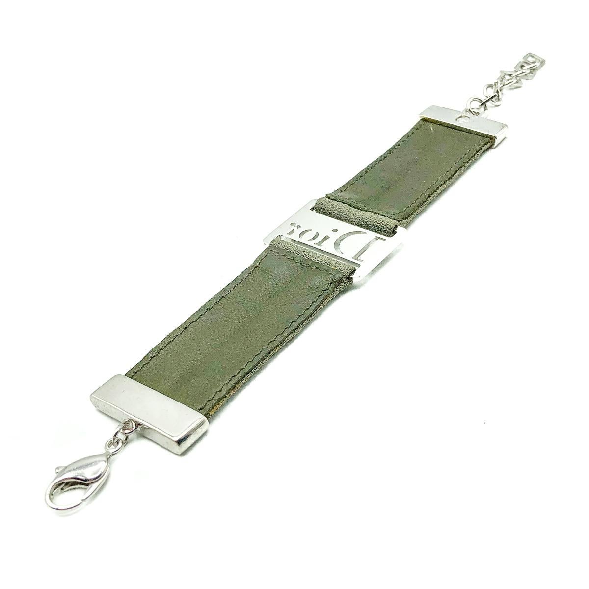 dior bracelet green