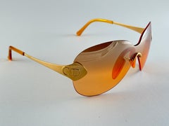 Vintage Christian Dior " Pilot "  Y2K Mask Wrap Around  Optyl Sunglasses