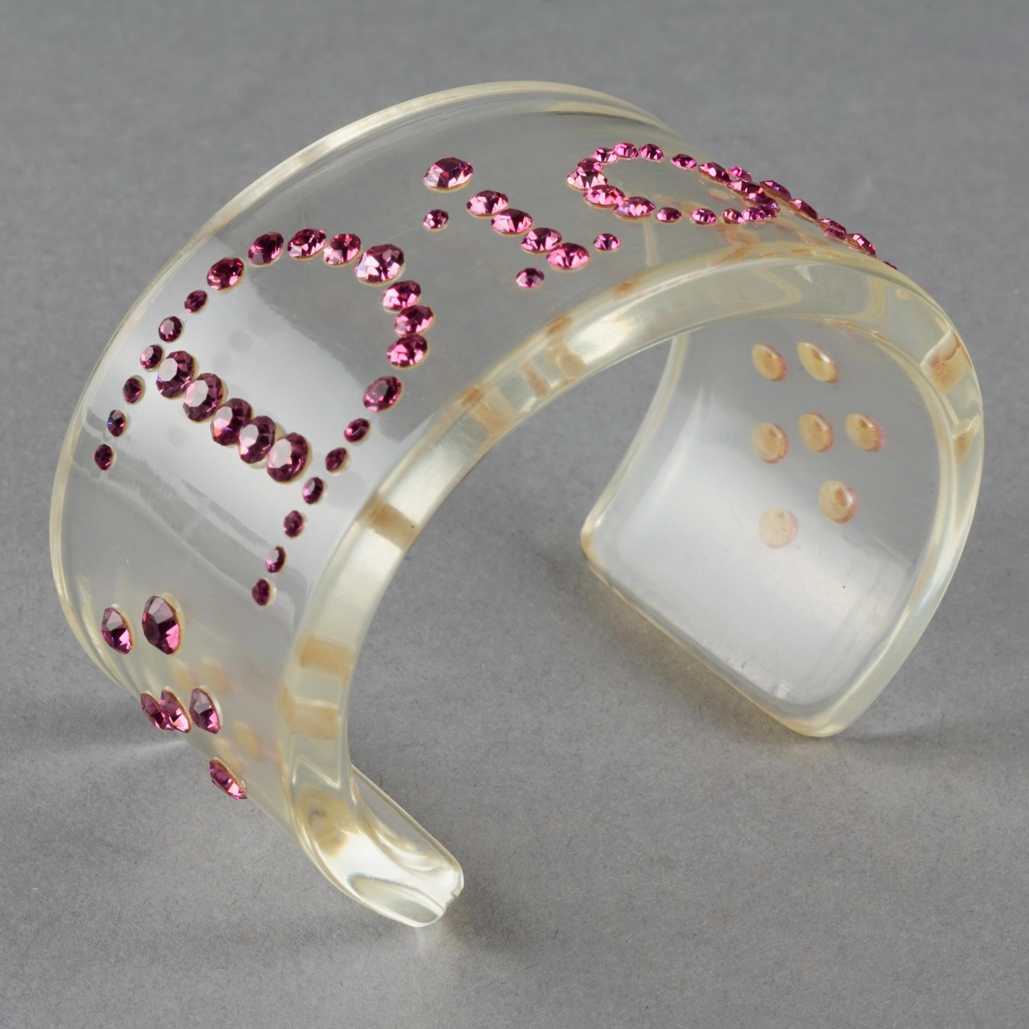 christian dior pink bracelet