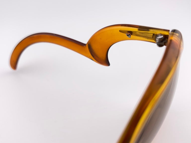Vintage Christian Dior Rare D09 Amber Oversized Optyl  display picture 2