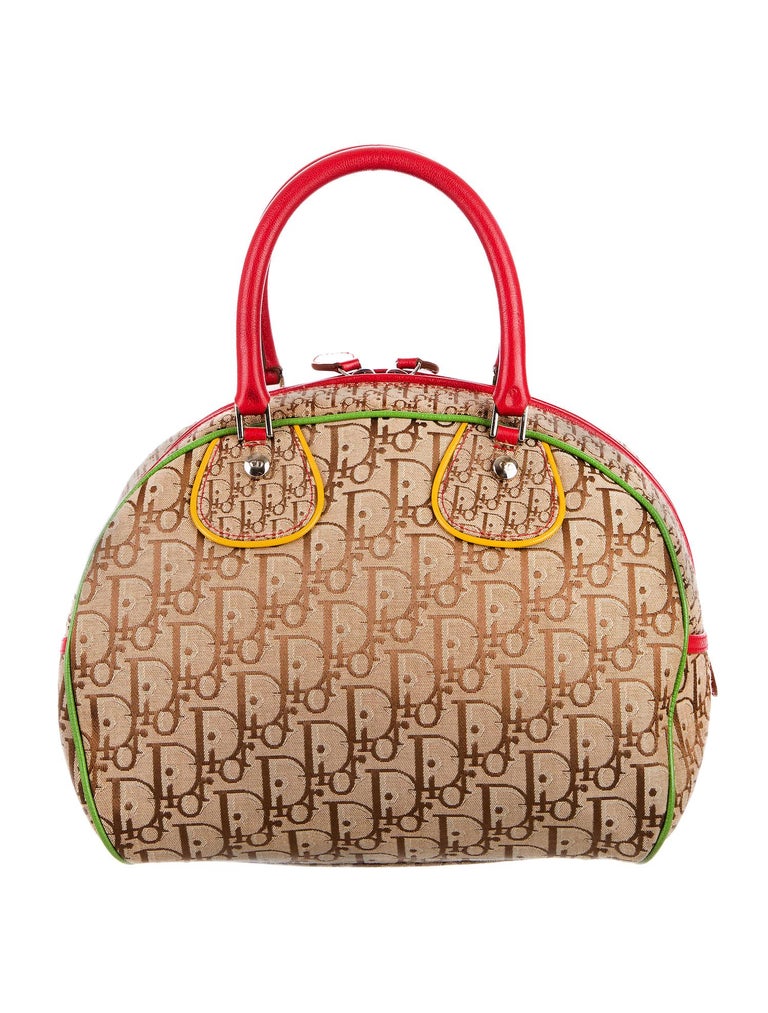 Vintage Christian Dior Rasta Bowler Bag 2004 at 1stDibs dior rasta