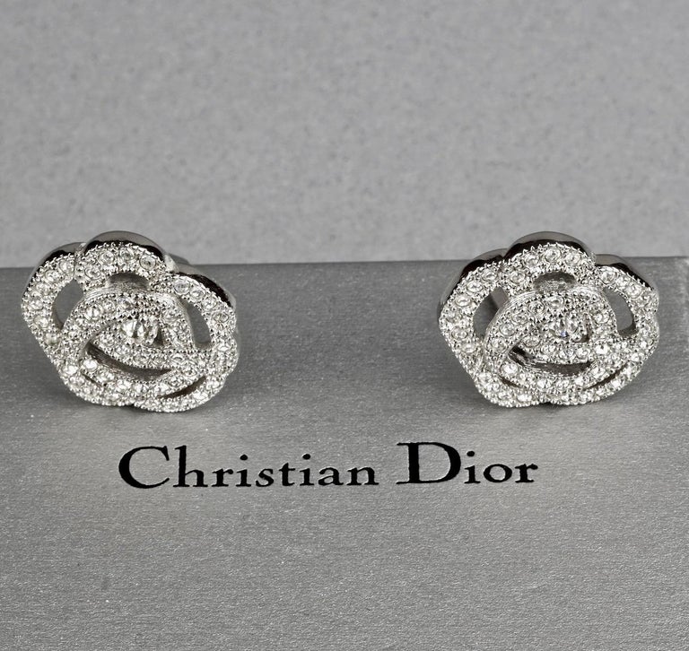 Dior rose earrings Outlet