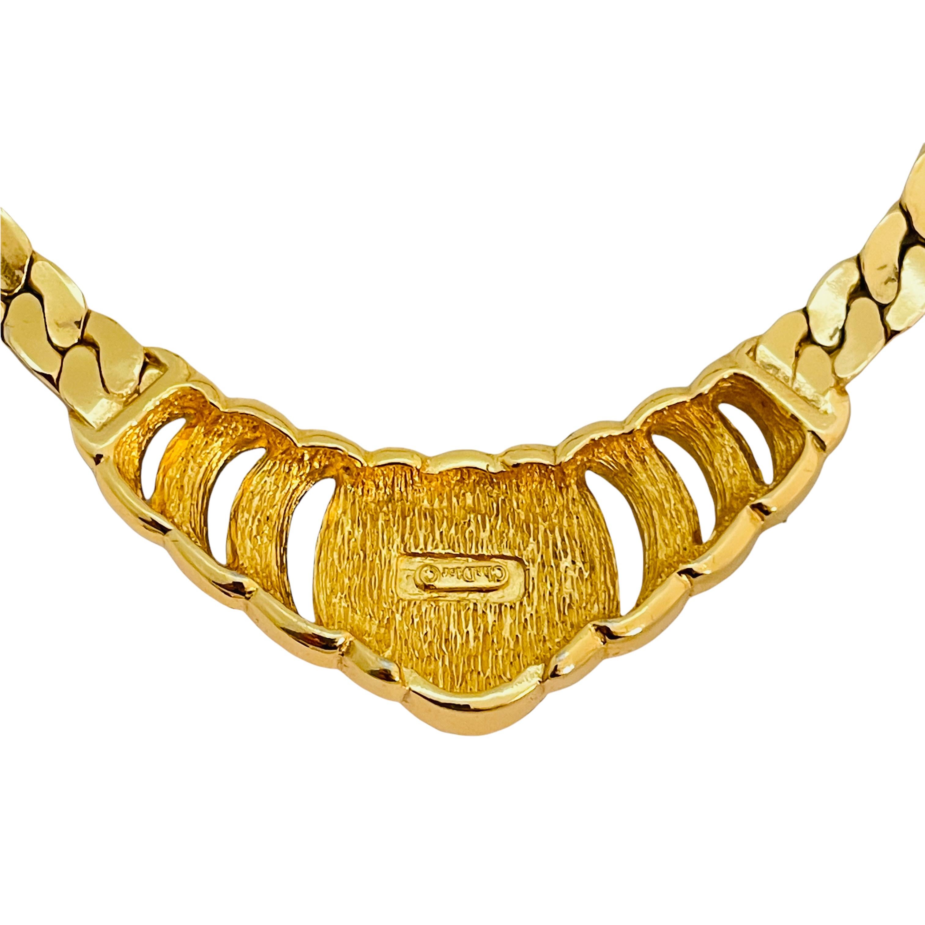 dior collar necklace