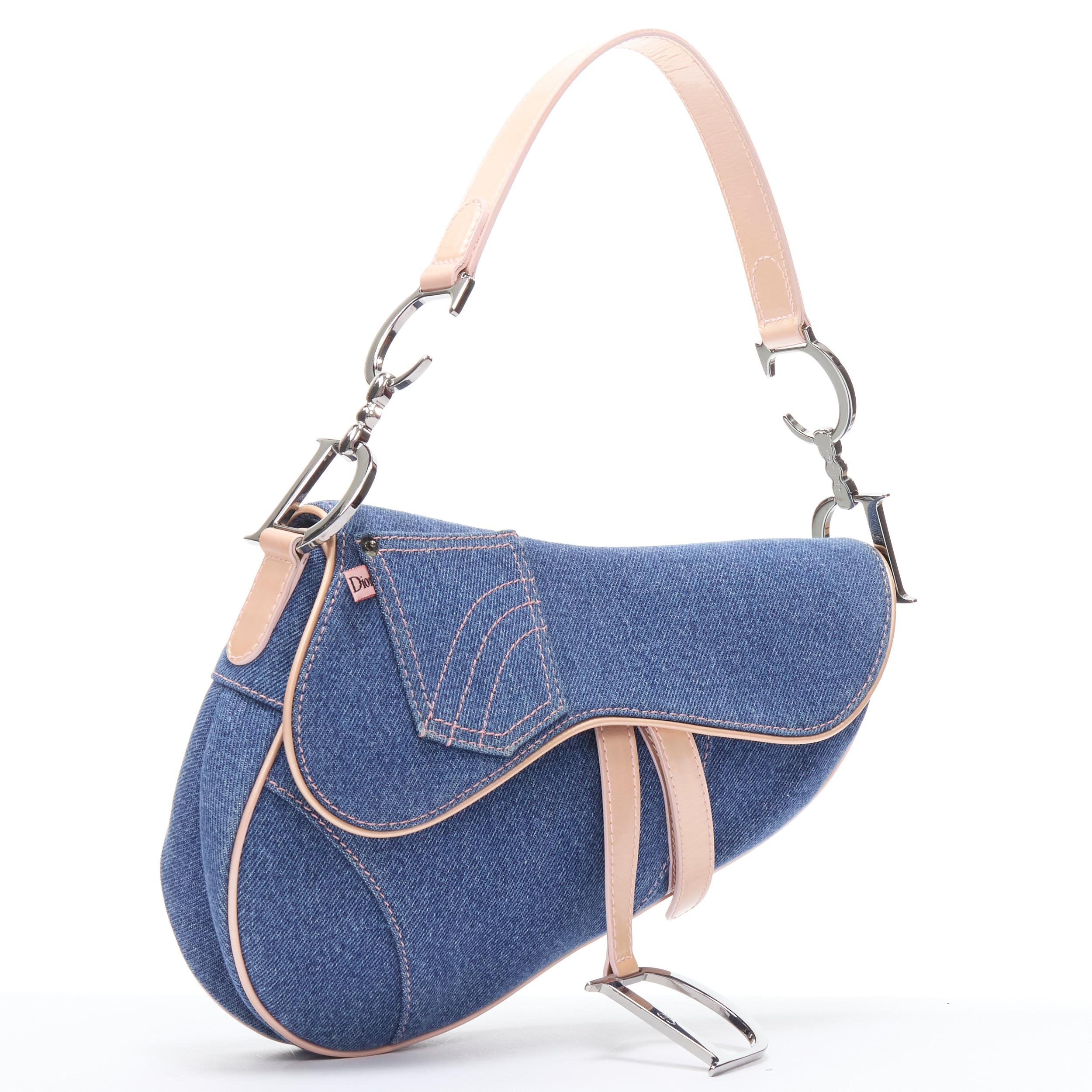 dior denim bag