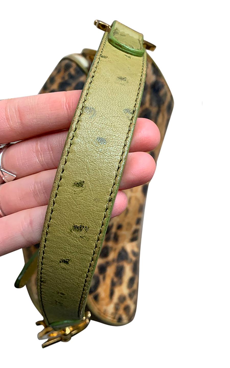 Women's Vintage Christian Dior Saddle Leopard 