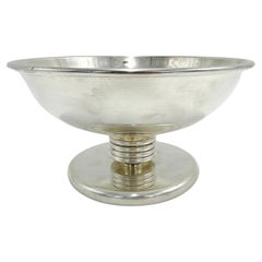 Vintage Christian Dior Silver Plated Pedestal Bowl