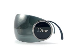 Vintage Christian Dior Sport 3 Mask Shield Sunglasses 2000'S Made In Italy Y2K