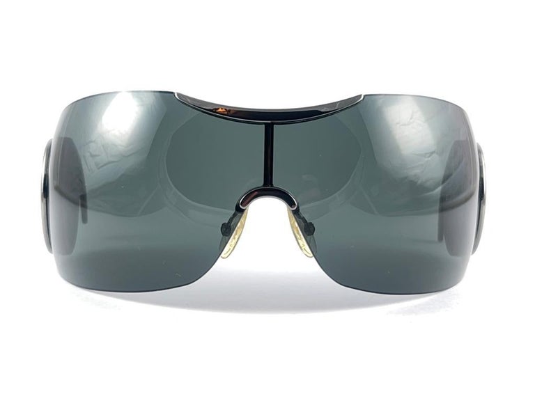 Vintage Christian Dior Sport 3 Mask Shield Sunglasses 2000 display picture 2
