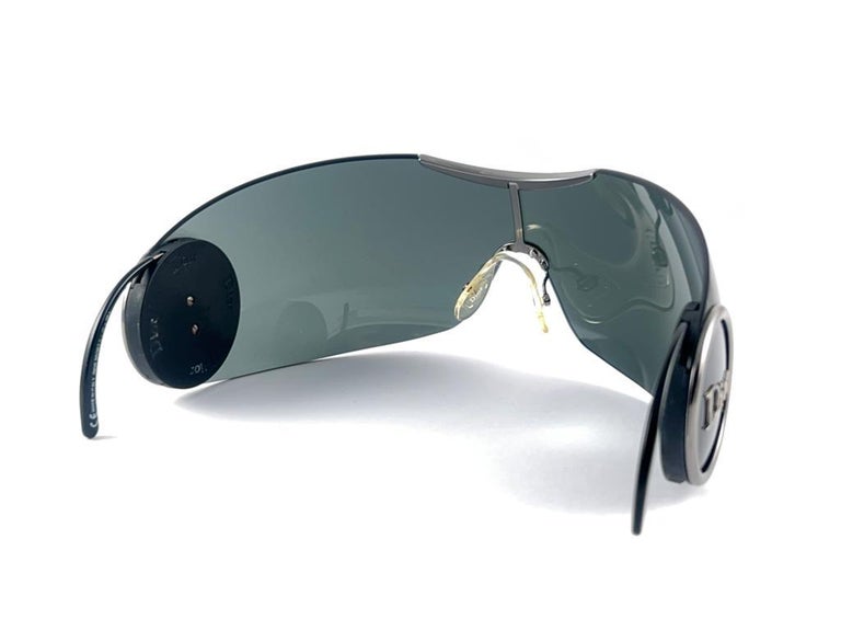 VINTAGE CHRISTIAN DIOR SPORT 3 MASK SHIELD SUNGLASSES 2000\'S MADE IN ITALY Y2K CHRISTIAN DIOR 2000 main image 4