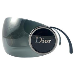 Vintage Christian Dior Sport 3 Maskenschildkröten-Sonnenbrille 2000er Jahre Hergestellt in Italien Y2K