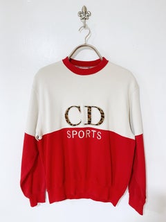 Vintage CHRISTIAN DIOR Sports - Big logo "CD" Sweater