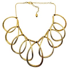 Vintage Christian Dior Statement Loop Collar 1990s