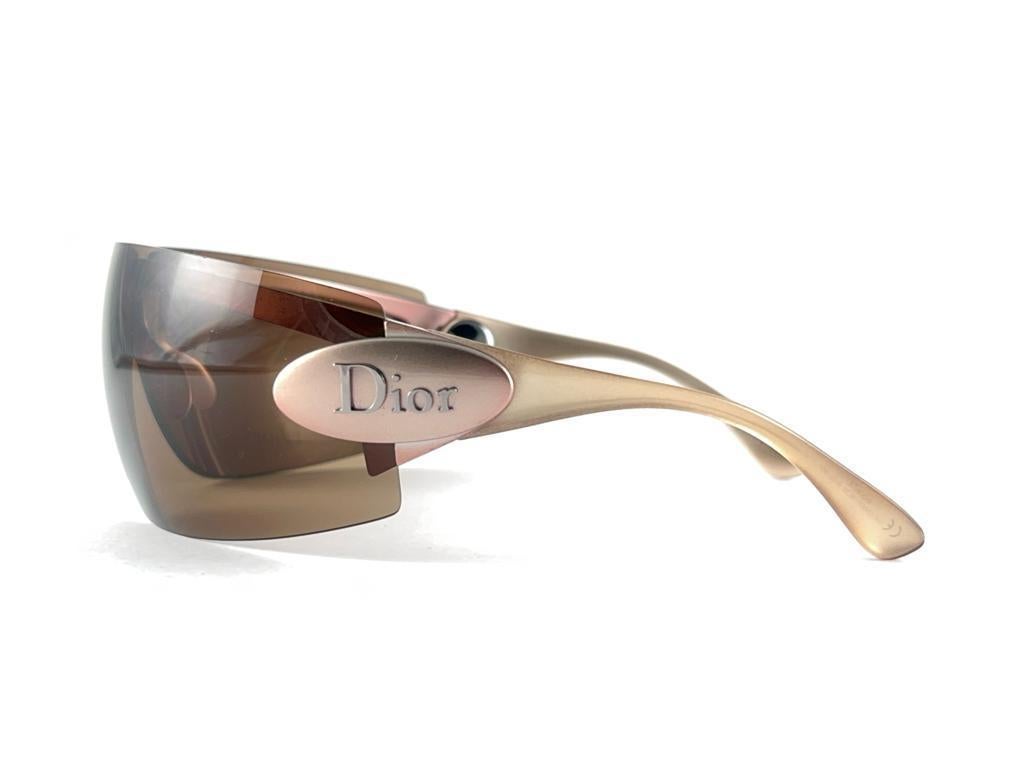 Christian Dior Summer 1 Fold Large Wrap Galliano Sunglasses des années 2000  L'AN 2000 en vente 9